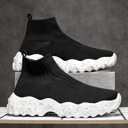 Men Shoes New Comfortable High-top Walking