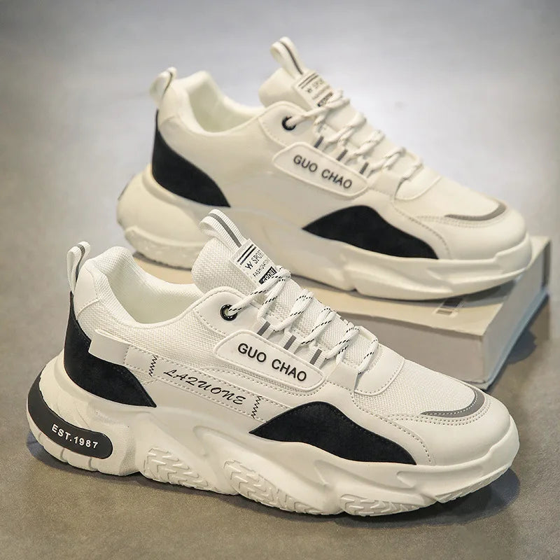 Men Summer Mesh Sports Shoes Low-top Casual