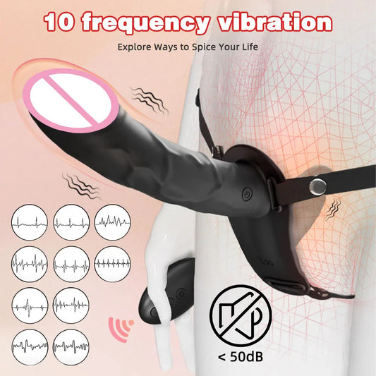 Double Head Artificial Penis Wearable Electric For Girl