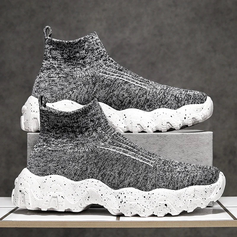 Men Shoes New Comfortable High-top Walking