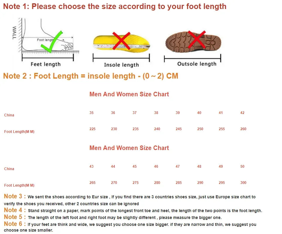 Thick Sole Men Chunky Sneakers Outdoor Wear
