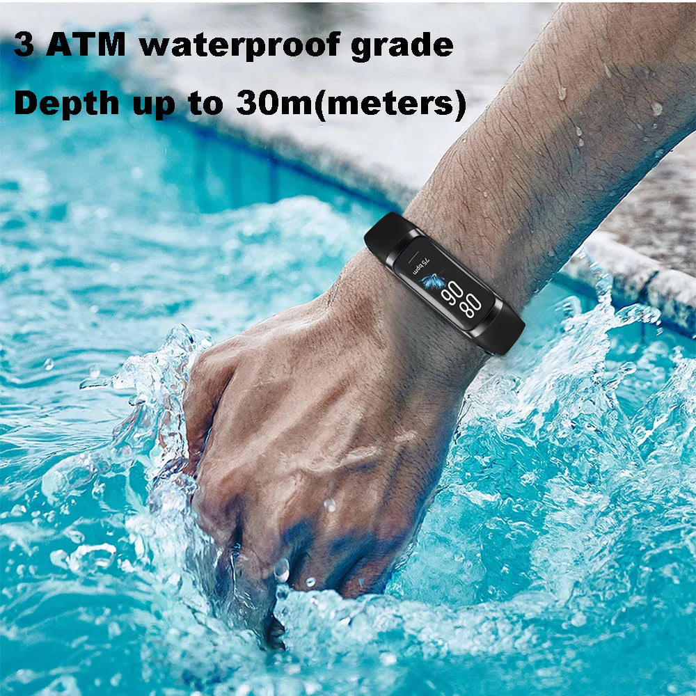 Smartwatch Body Temperature Monitor Fitness
