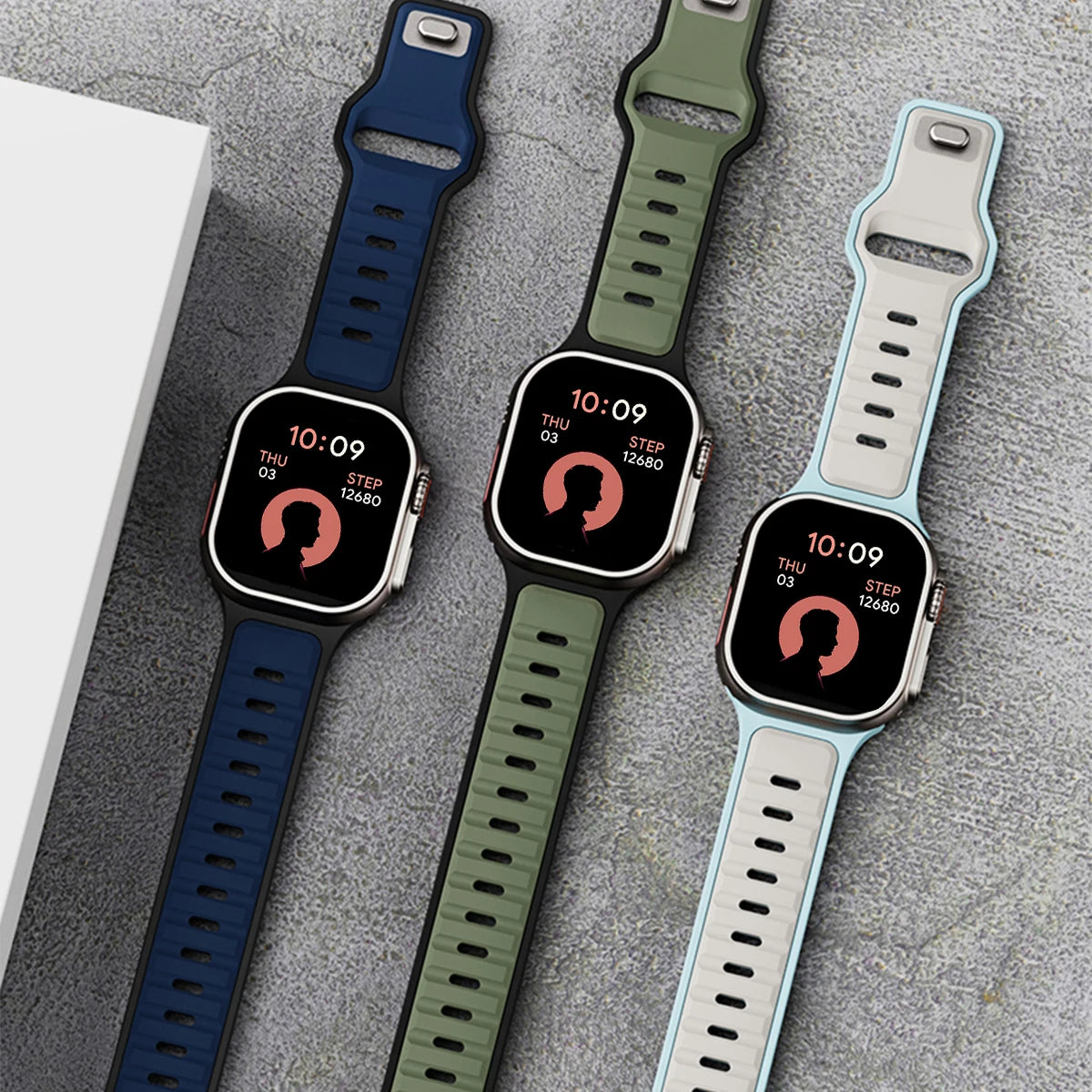 Silicone Strap for Apple Watch
