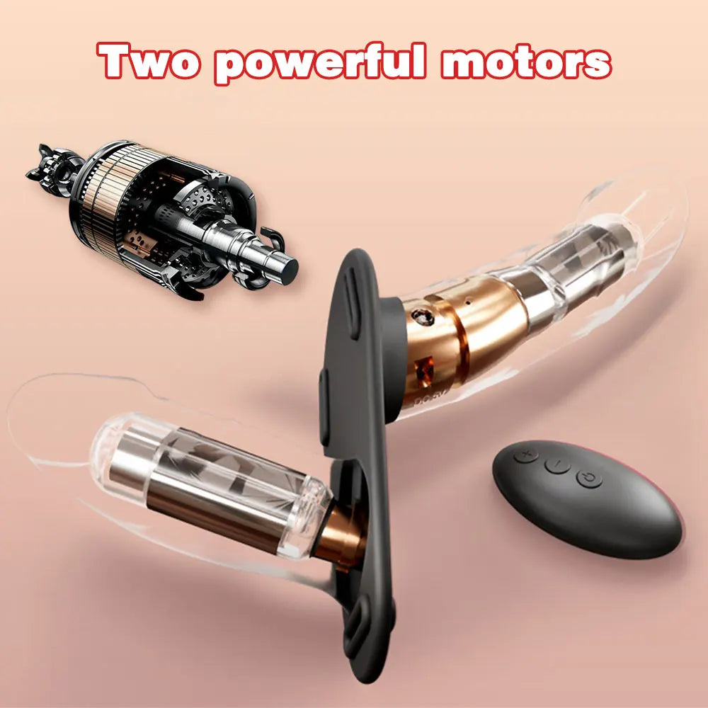Double Head Artificial Penis Wearable Electric For Girl