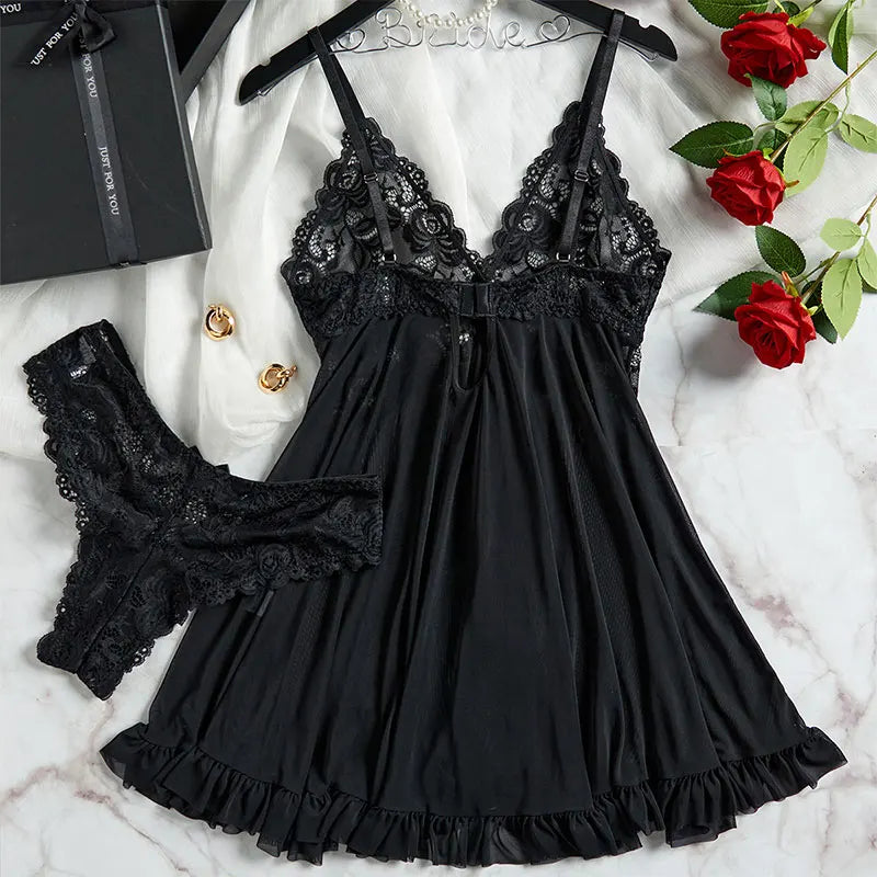 2-Piece Plus Size Triangle Panty Set Women's
