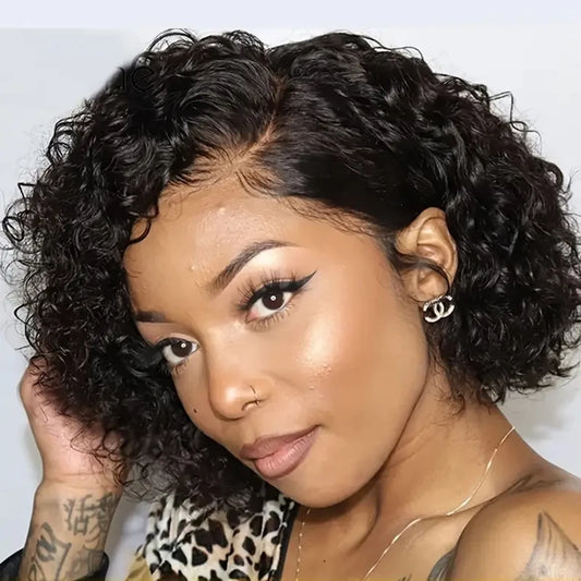 Lace Frontal Human Hair Wigs Brazilian