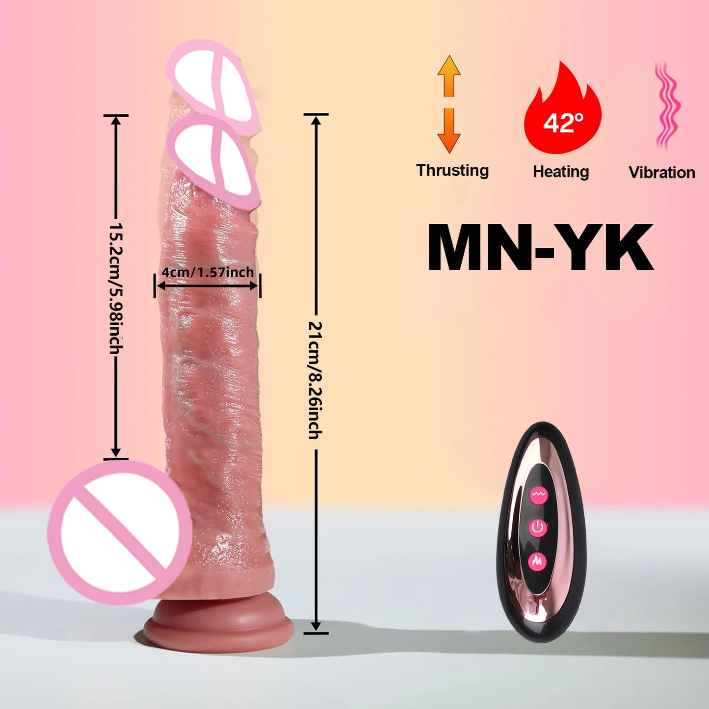 Vibrator Remote Control Heating Tongue Licking Clitoris