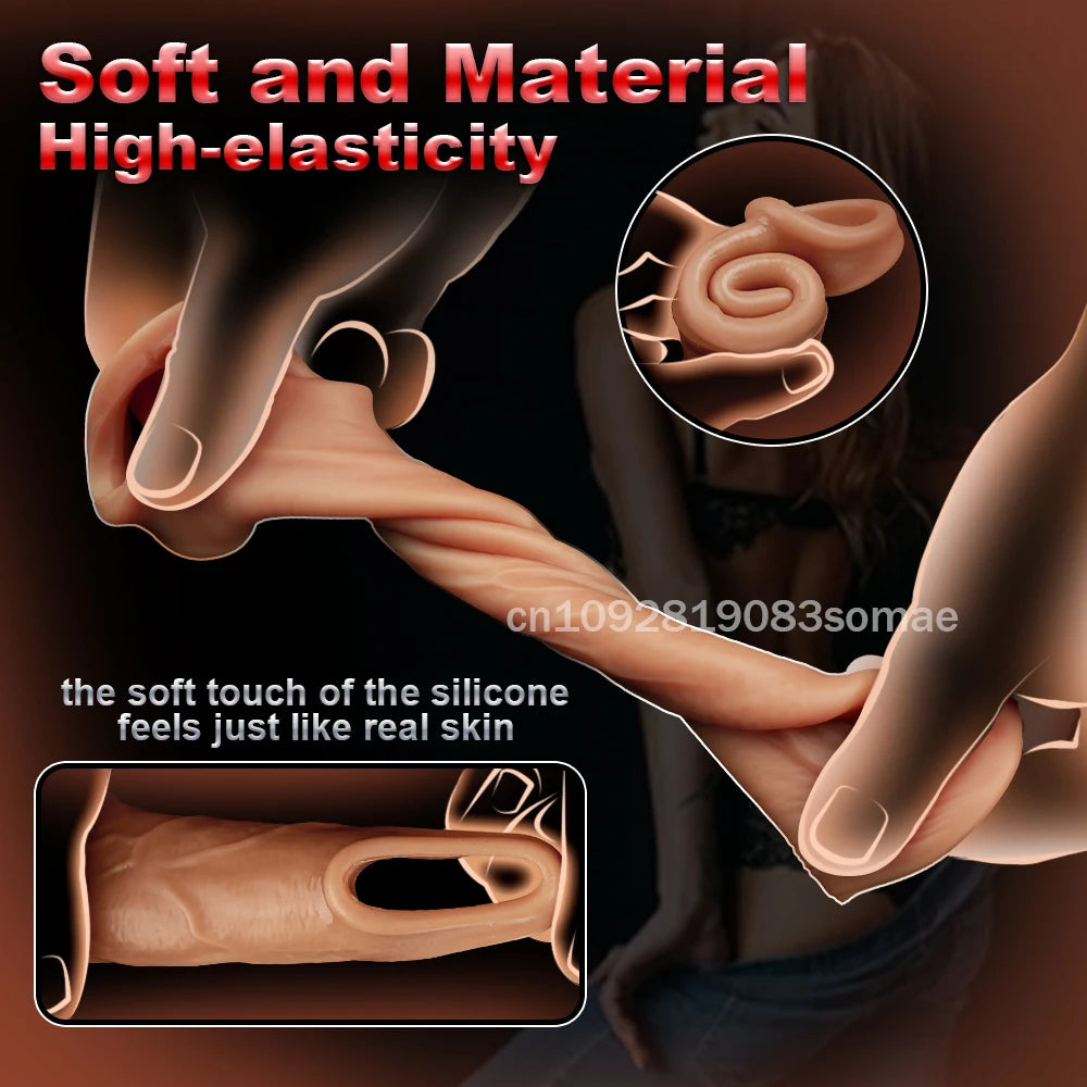 Silicone Extender Dick for Men Penis