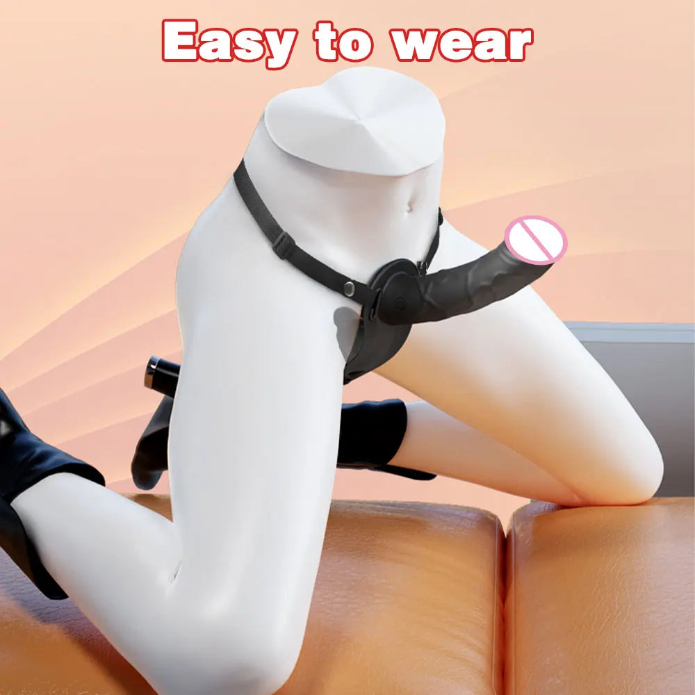 Double Head Artificial Penis Wearable Electric For Girl