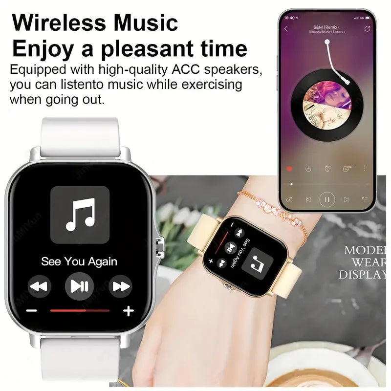 New Smart Watch Bluetooth Talking Blood