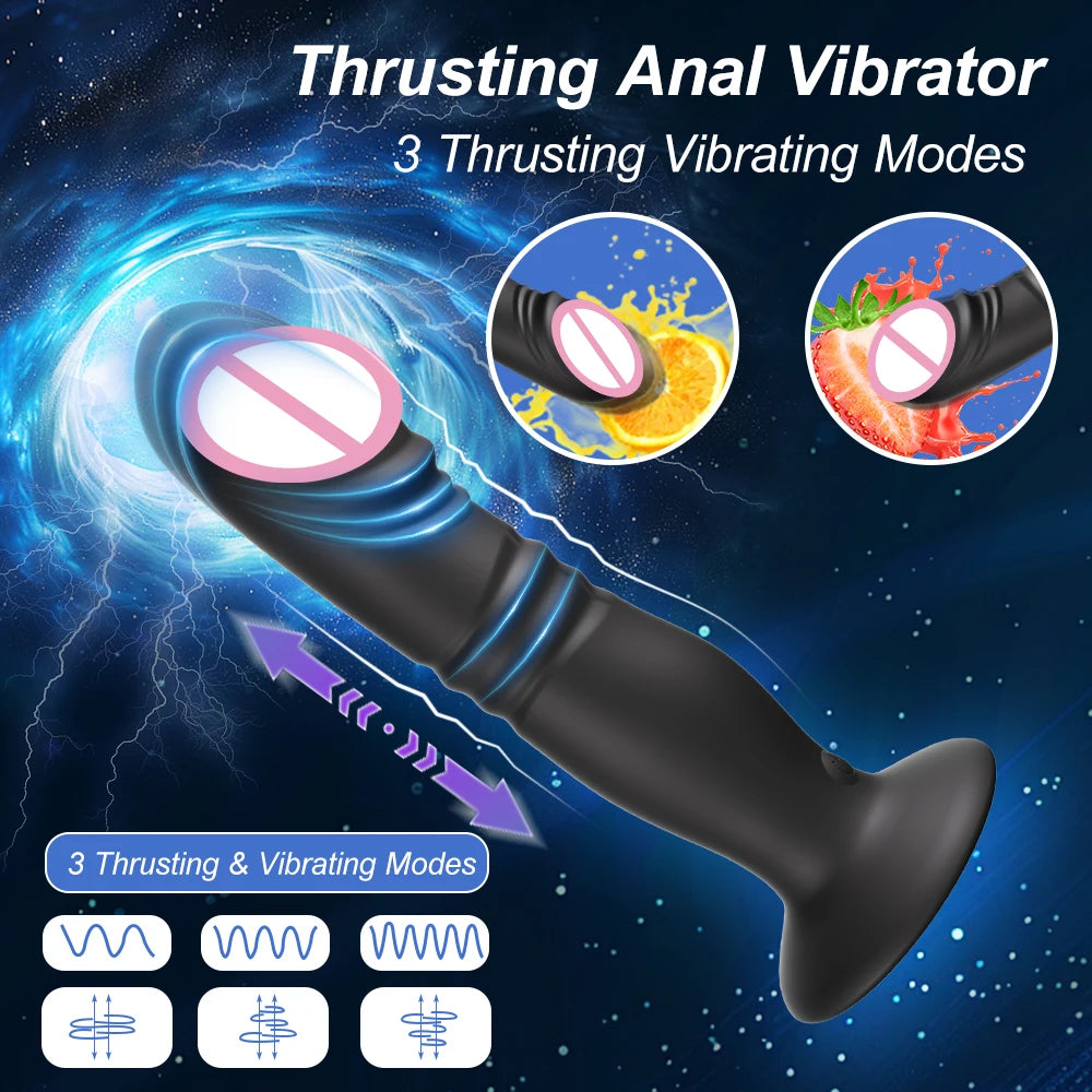 Sex Toys Anal Plugs Vibrator Massager Butt Plug for Men