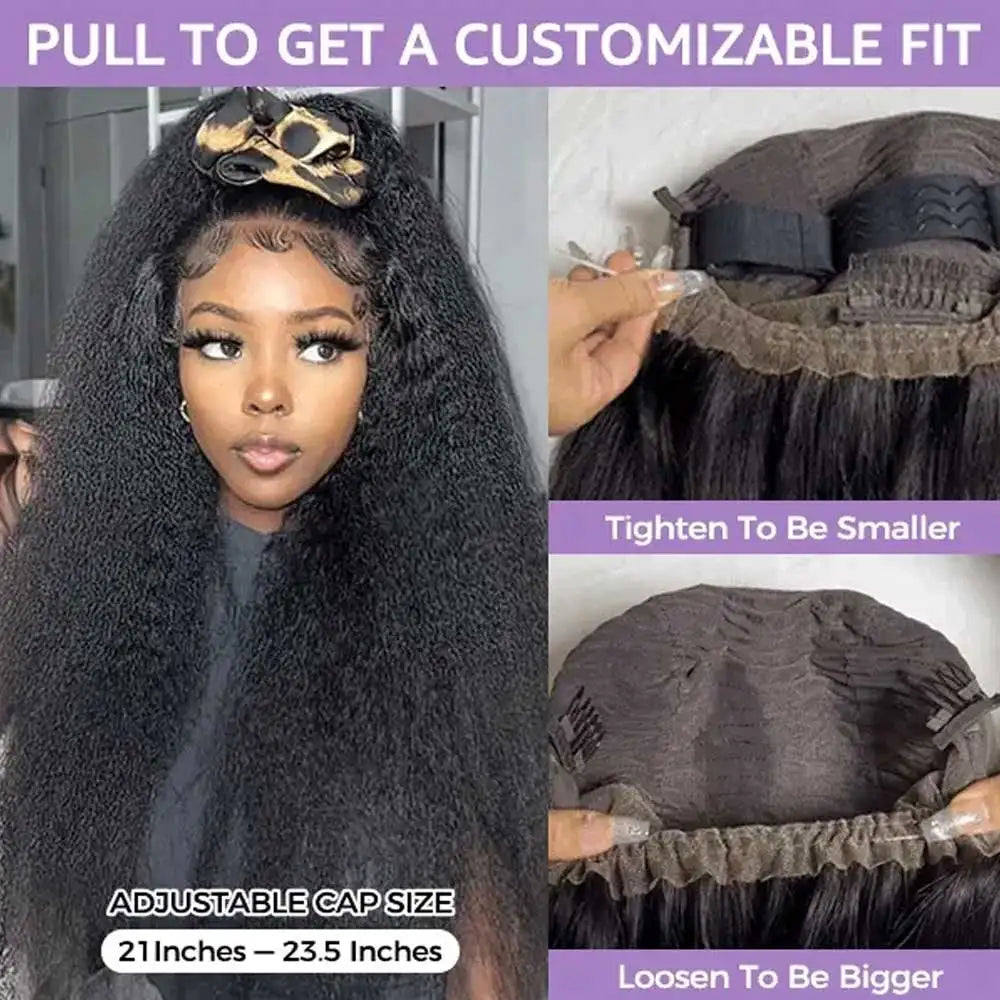 Lace Front Wig Drawstring 360 Frontal
