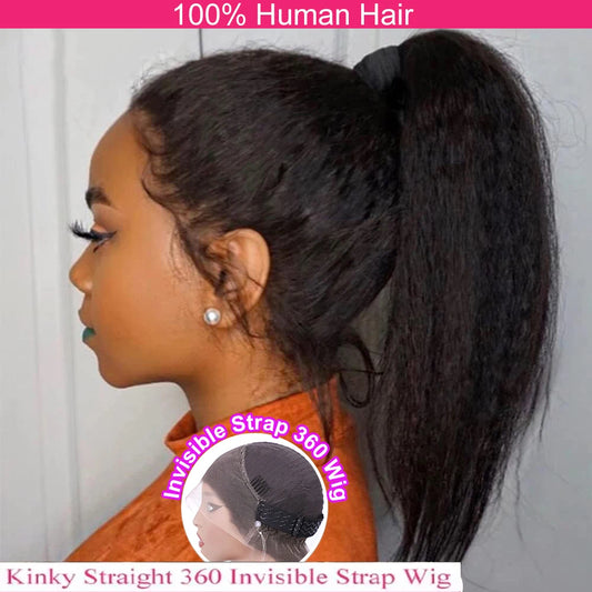 Lace Front Wig Drawstring 360 Frontal