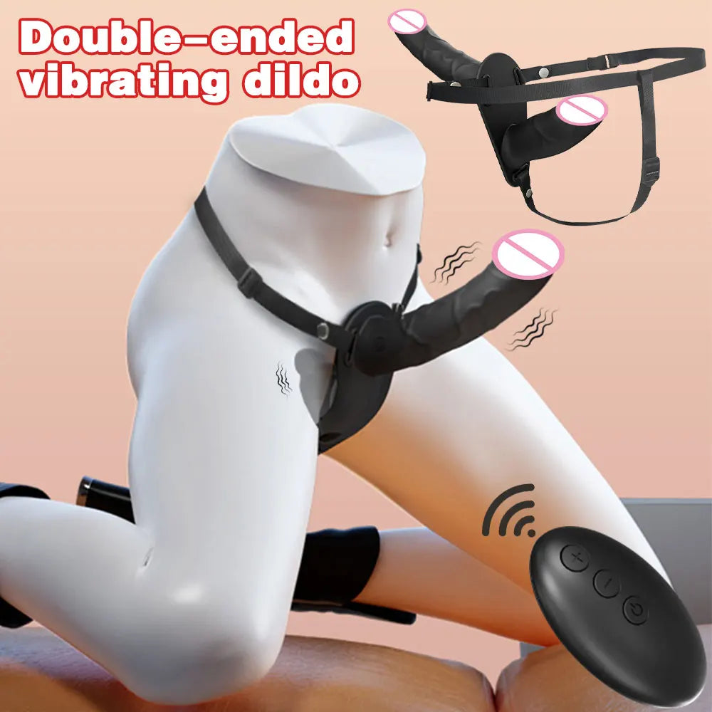 Double Head Artificial Penis Wearable Electric For Girl