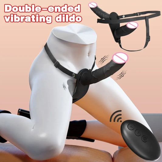 Double Head Artificial Penis Wearable Electric For Girl