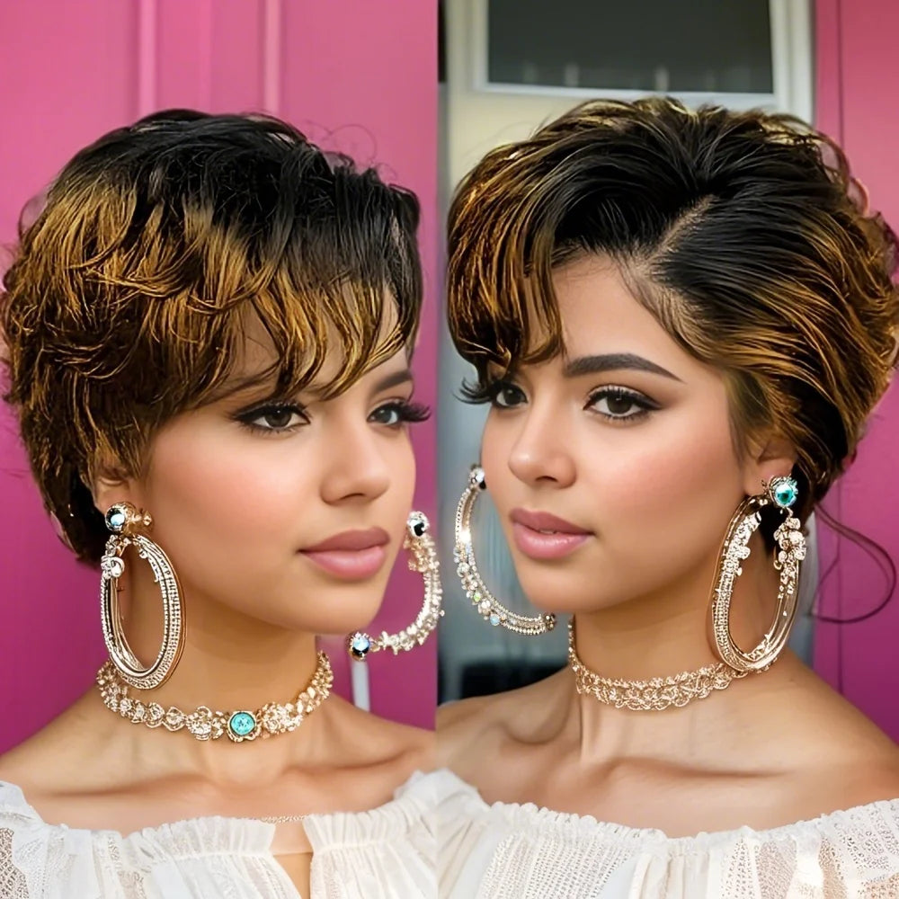 13x4 Lace Front Wig Human Hair Transparent