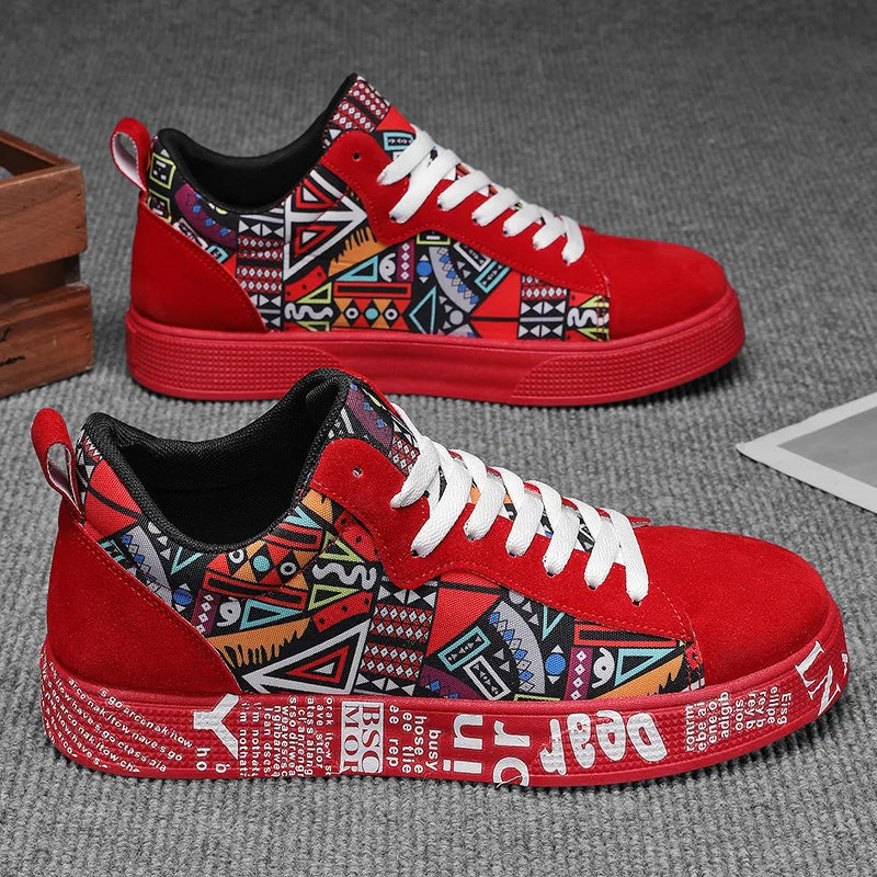 Breathable Mid-Top Sneakers,