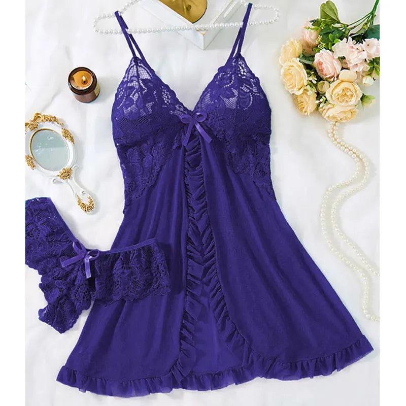 2-Piece Plus Size Triangle Panty Set Women's