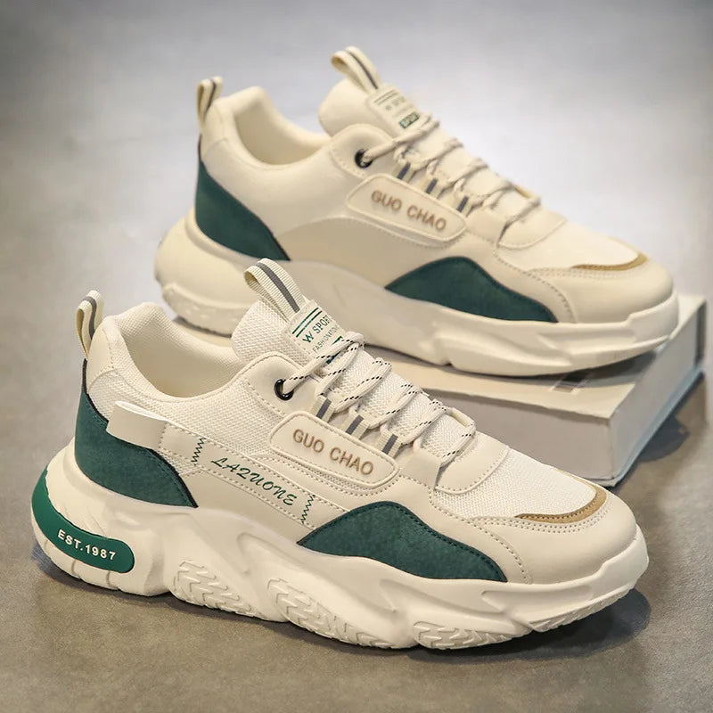 Men Summer Mesh Sports Shoes Low-top Casual