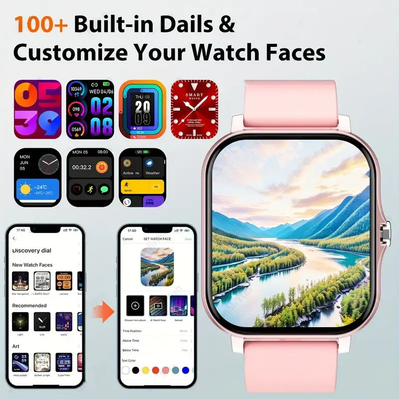 New Smart Watch Bluetooth Talking Blood