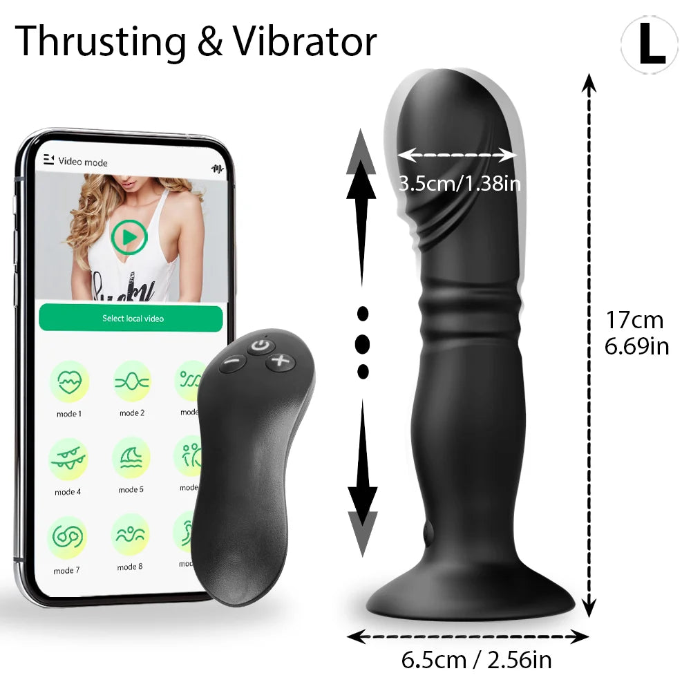 Sex Toys Anal Plugs Vibrator Massager Butt Plug for Men