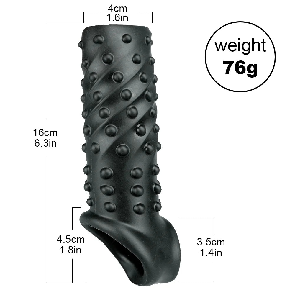 Silicone Extender Dick for Men Penis
