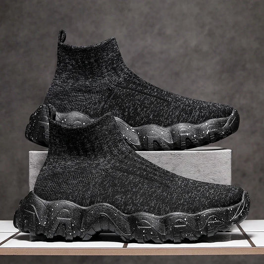 Men Shoes New Comfortable High-top Walking