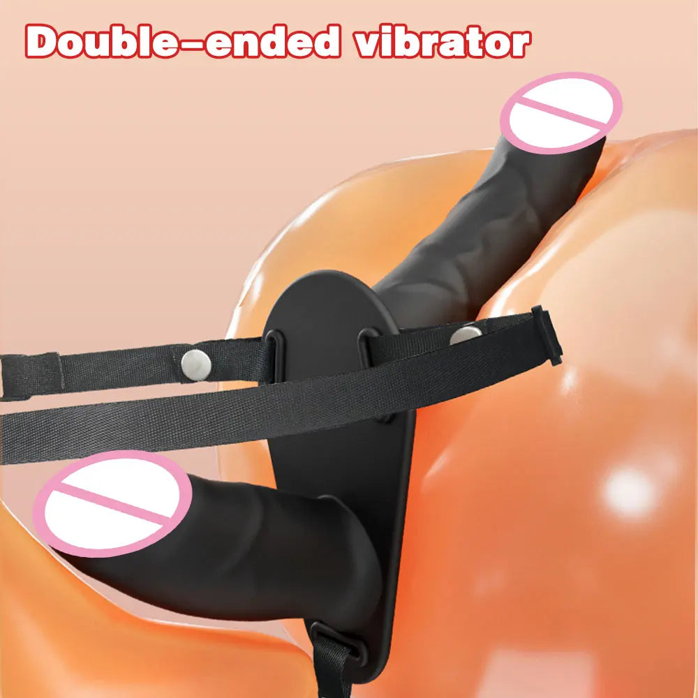 Double Head Artificial Penis Wearable Electric For Girl