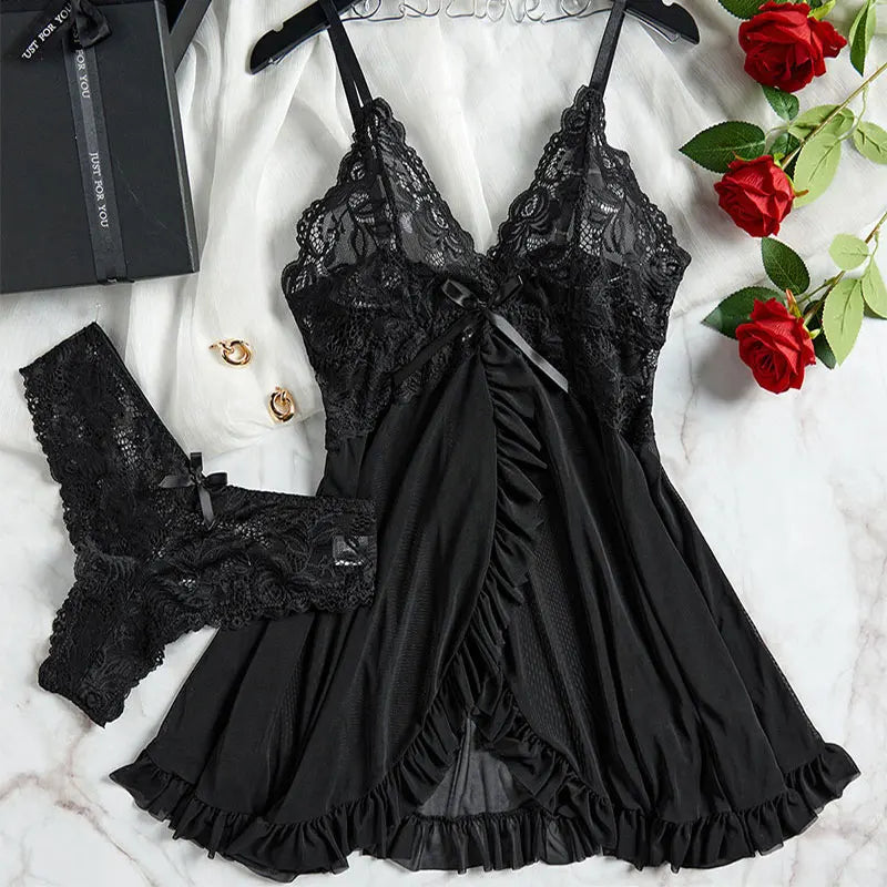 2-Piece Plus Size Triangle Panty Set Women's