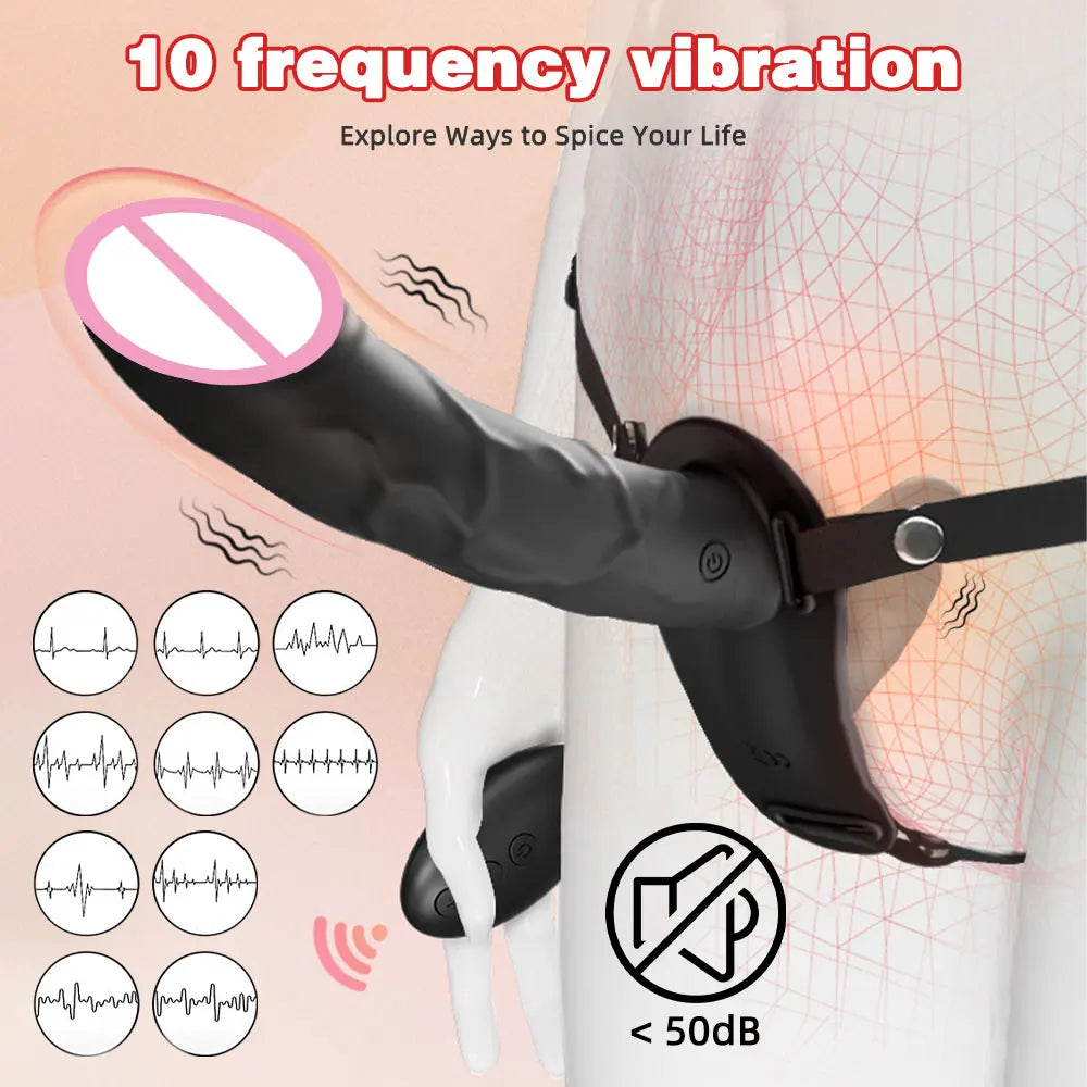 Double Head Artificial Penis Wearable Electric For Girl