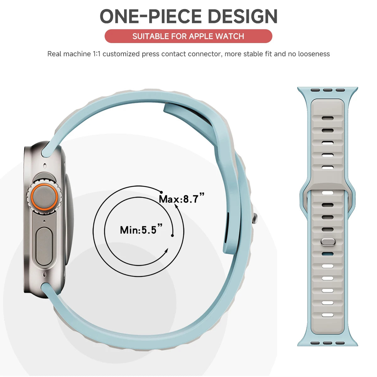 Silicone Strap for Apple Watch
