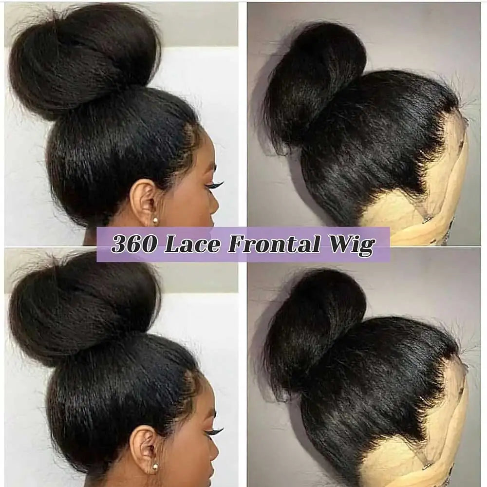 Lace Front Wig Drawstring 360 Frontal